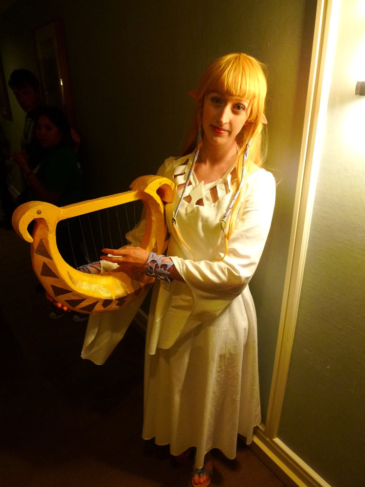 Lindsey as Zelda, Skyword Sword